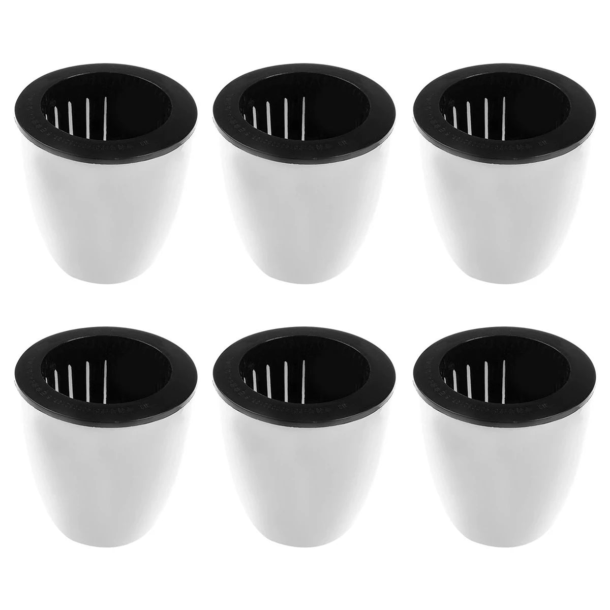 Leaf & Leash Self-Watering Indoor Pots – Set of 6